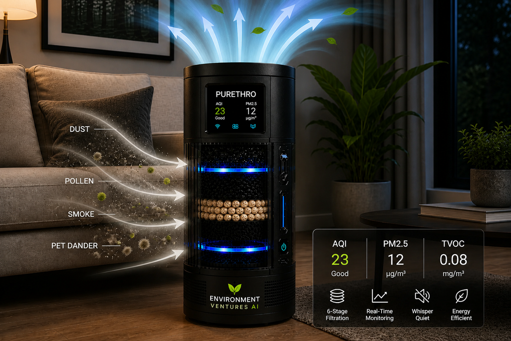 Purethro — Smart Air Purification System