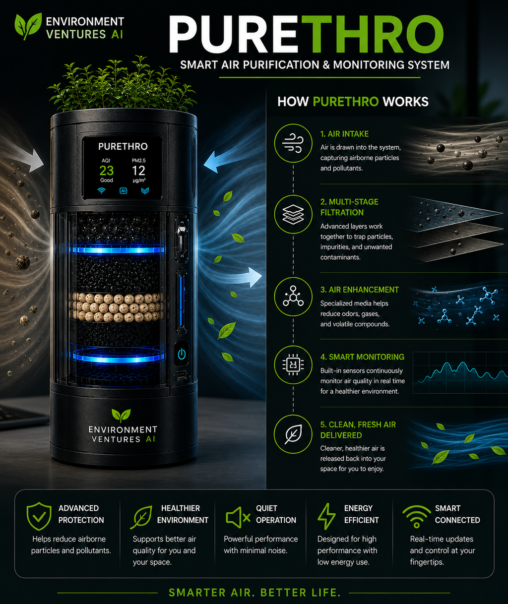 Purethro — Smart Air Purification System