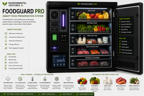 FoodGuard Pro — Smart Multi-Zone Food Preservation System